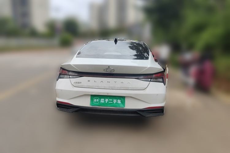Used Hyundai Elantra 2021 1.5L CVT LUX Prestige Edition Rear