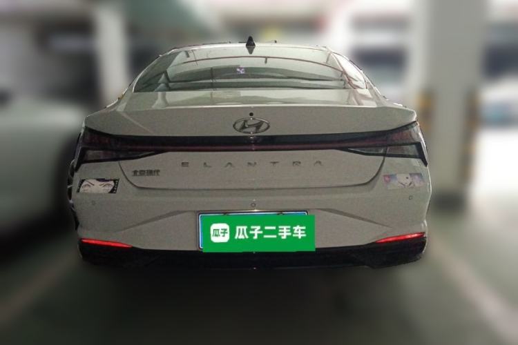 Used Hyundai Elantra 2021 1.5L CVT LUX Prestige Edition Rear