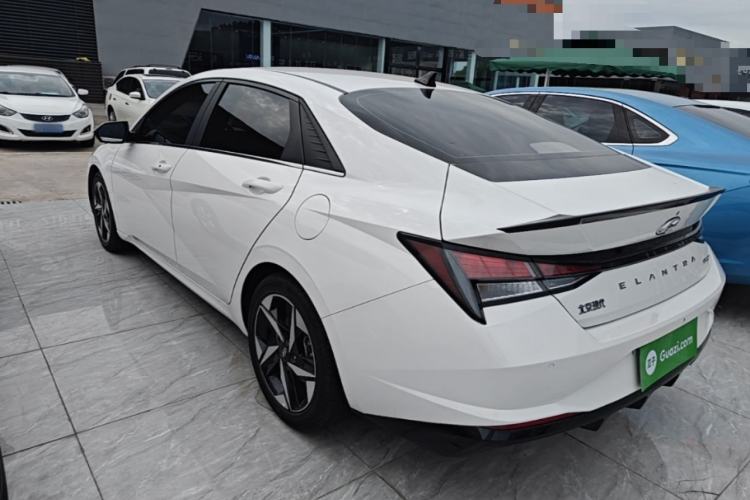 Used Hyundai Elantra 2021 240TGDi DCT GLX Elite Edition Rear Left 45 Deg