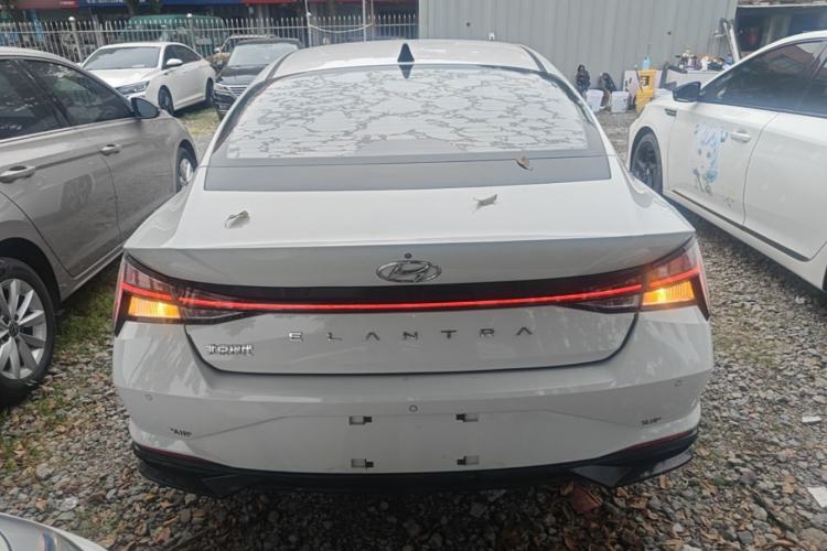 Used Hyundai Elantra 2021 1.5L CVT LUX Prestige Edition Rear