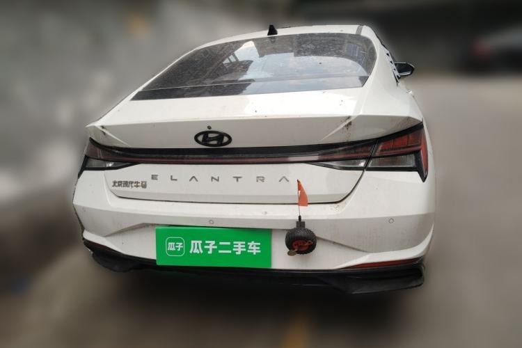 Used Hyundai Elantra 2021 1.5L CVT LUX Prestige Edition Rear