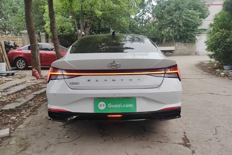 Used Hyundai Elantra 2021 1.5L CVT LUX Prestige Edition Rear
