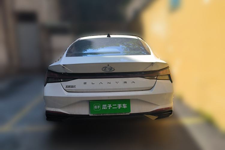 Used Hyundai Elantra 2021 1.5L CVT LUX Prestige Edition Rear