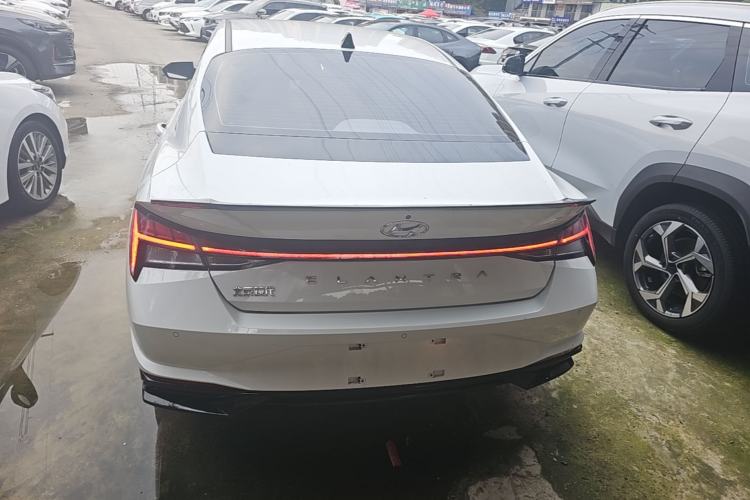 Used Hyundai Elantra 2021 1.5L CVT LUX Prestige Edition Rear