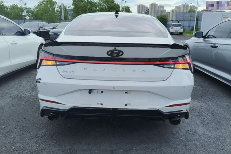 Used Hyundai Elantra 2021 1.5L CVT LUX Prestige Edition Rear