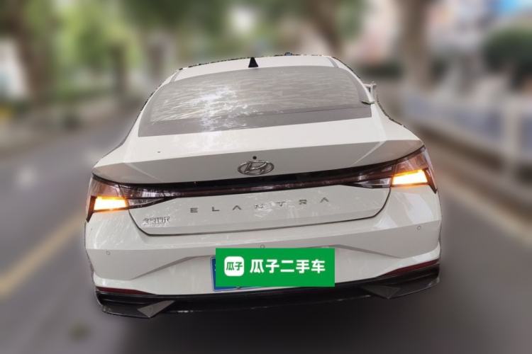 Used Hyundai Elantra 2021 1.5L CVT LUX Prestige Edition Rear
