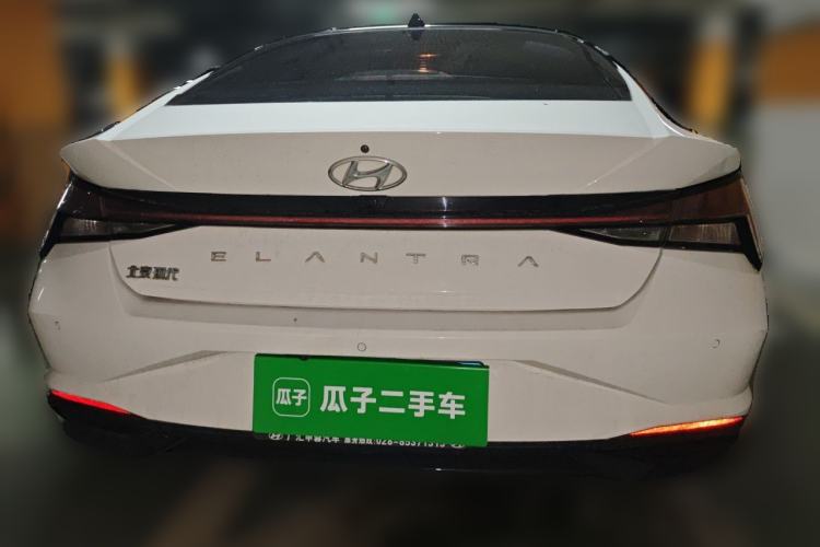 Used Hyundai Elantra 2021 1.5L CVT LUX Prestige Edition Rear