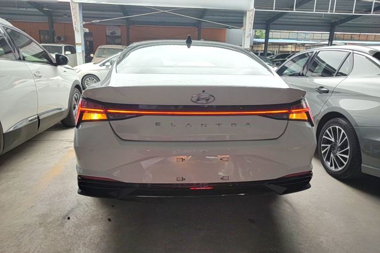 Used Hyundai Elantra 2021 1.5L CVT LUX Prestige Edition Rear