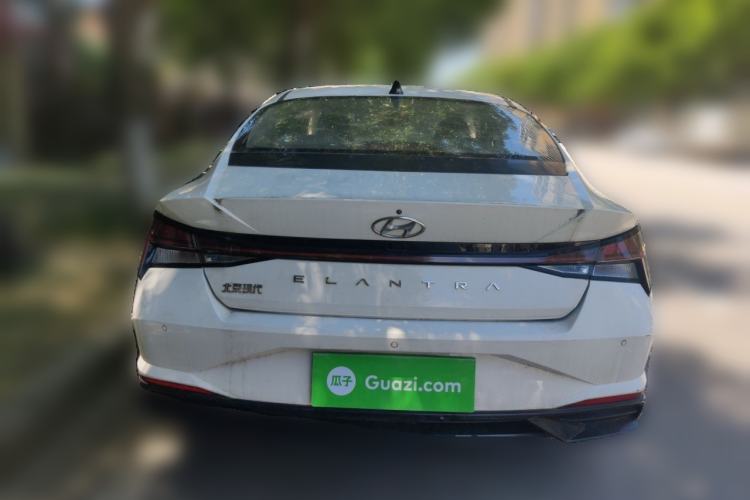 Used Hyundai Elantra 2021 1.5L CVT LUX Prestige Edition Rear