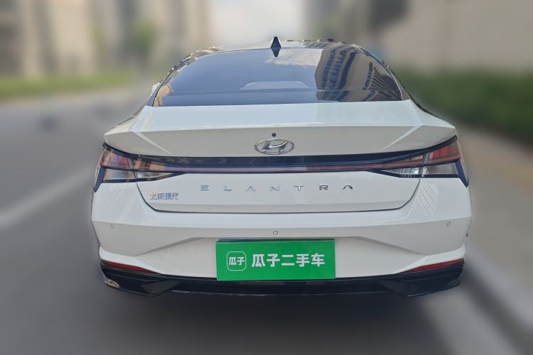 Used Hyundai Elantra 2021 1.5L CVT LUX Prestige Edition Rear