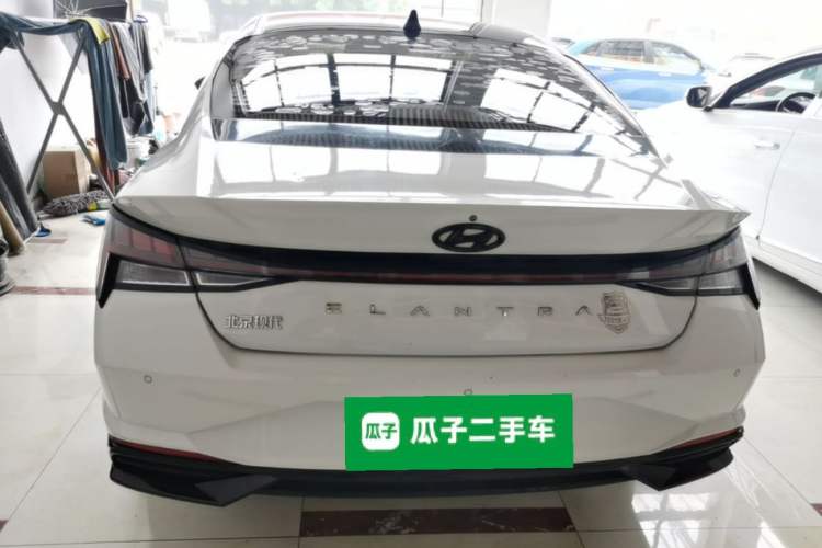 Used Hyundai Elantra 2021 1.5L CVT LUX Prestige Edition Rear