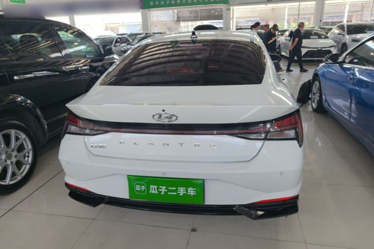 Used Hyundai Elantra 2021 1.5L CVT LUX Prestige Edition Rear
