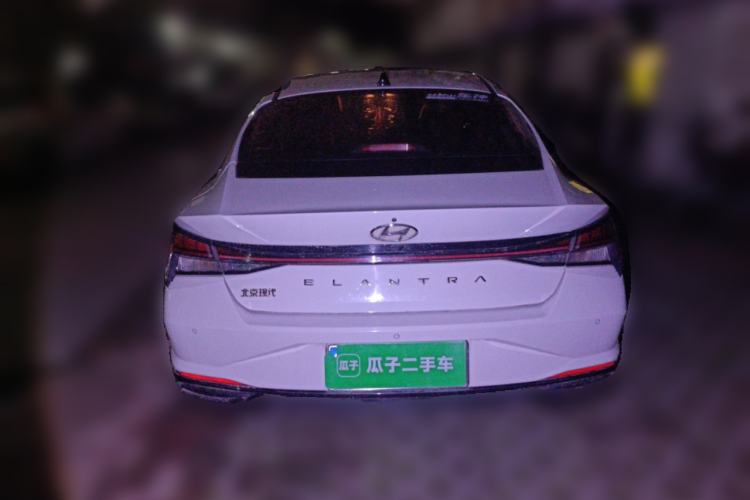 Used Hyundai Elantra 2021 1.5L CVT LUX Prestige Edition Rear
