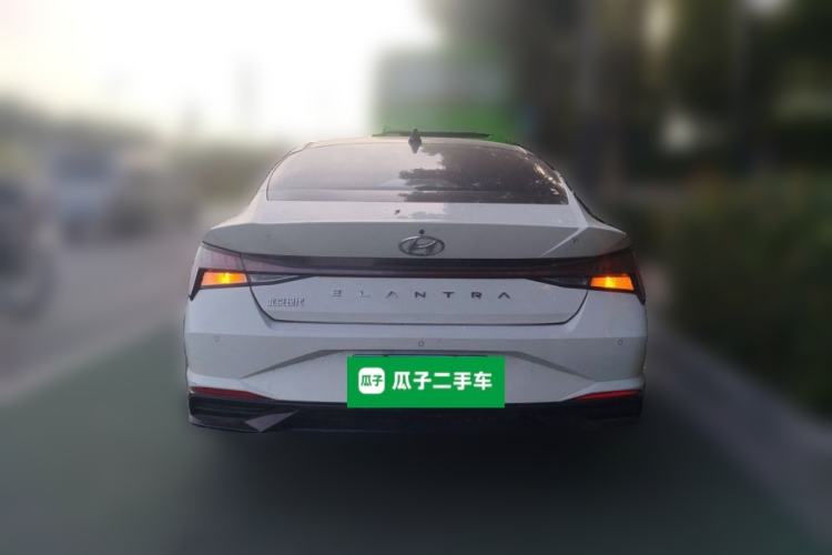 Used Hyundai Elantra 2021 1.5L CVT LUX Prestige Edition Rear