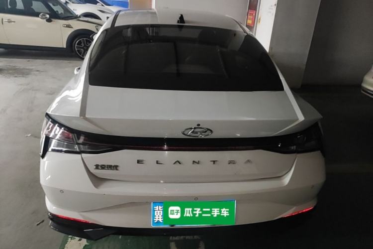 Used Hyundai Elantra 2021 1.5L CVT LUX Prestige Edition Rear