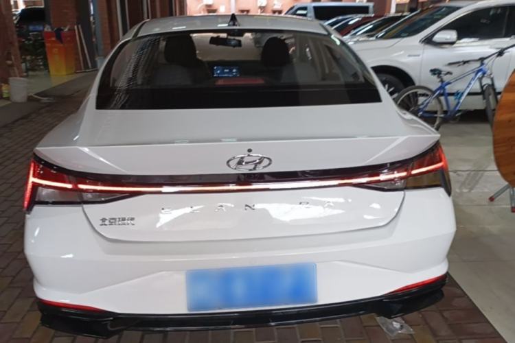 Used Hyundai Elantra 2021 1.5L CVT LUX Prestige Edition Rear