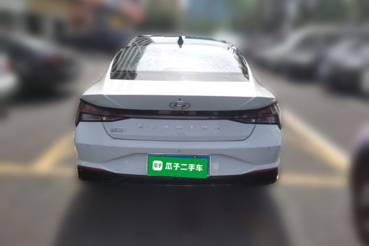 Used Hyundai Elantra 2021 1.5L CVT LUX Prestige Edition Rear