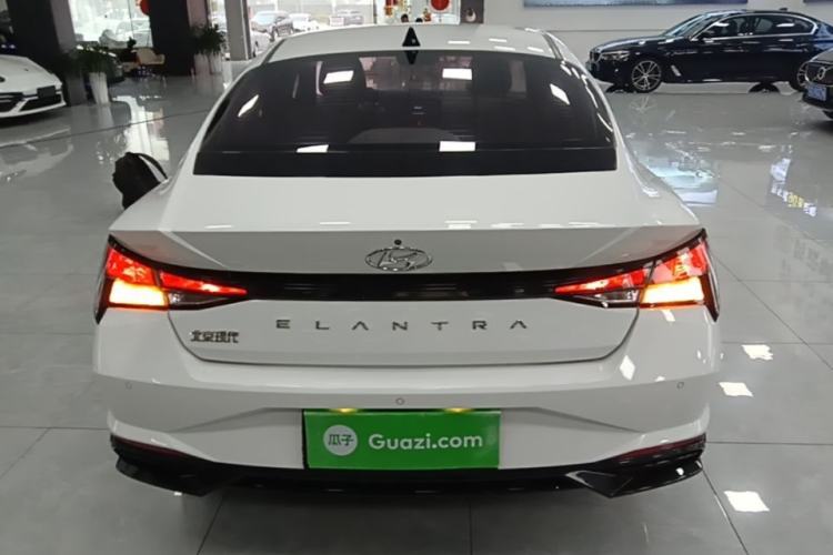 Used Hyundai Elantra 2021 1.5L CVT GLX Elite Edition Rear