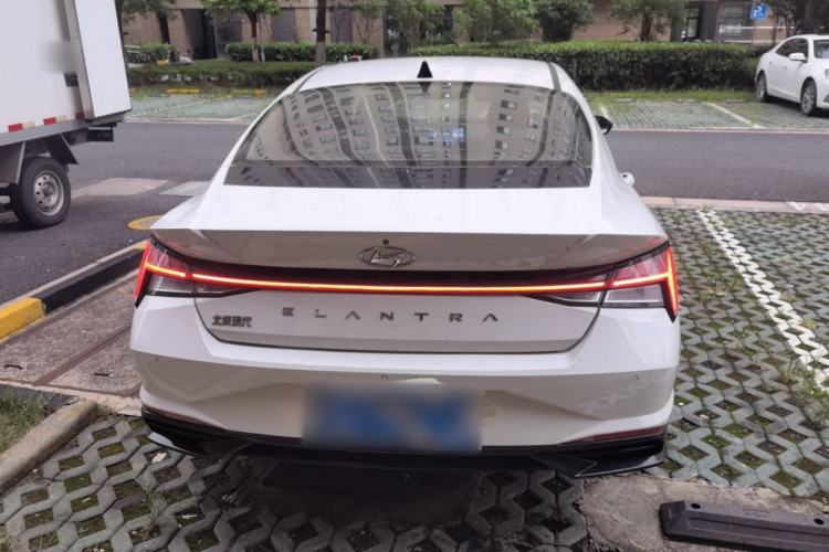 Used Hyundai Elantra 2021 1.5L CVT GLX Elite Edition Rear