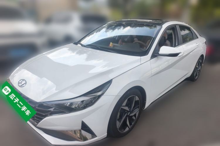 Used Hyundai Elantra 2021 1.5L CVT LUX Prestige Edition Guazi used car, China used car export, Used car for sale, Used cars, Cheapest cars for sale
