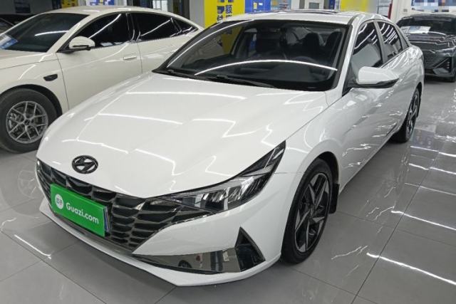 Used Hyundai Elantra 2021 1.5L CVT LUX Prestige Edition