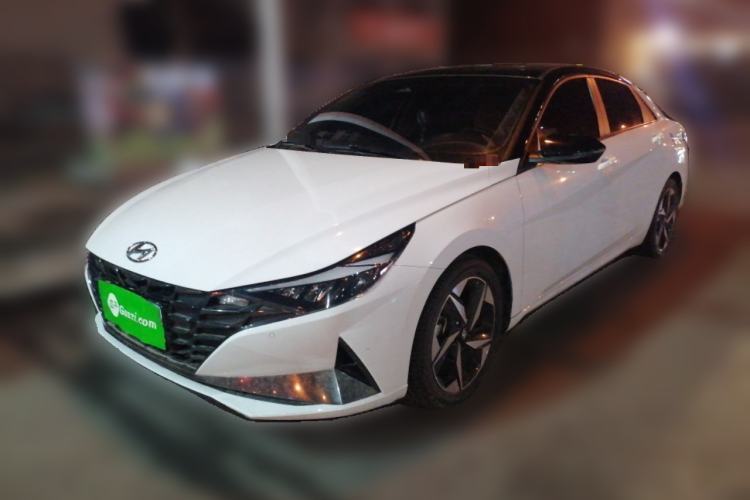 Used Hyundai Elantra 2021 1.5L CVT LUX Prestige Edition Guazi used car, China used car export, Used car for sale, Used Hyundai cars, Cheapest cars for sale