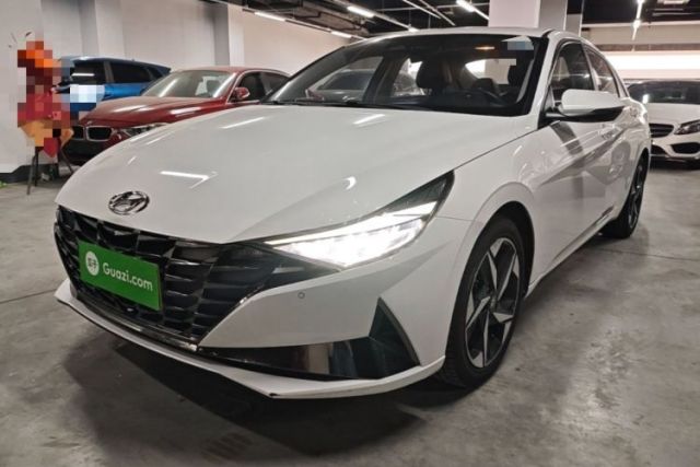 Used Hyundai Elantra 2021 1.5L CVT LUX Prestige Edition