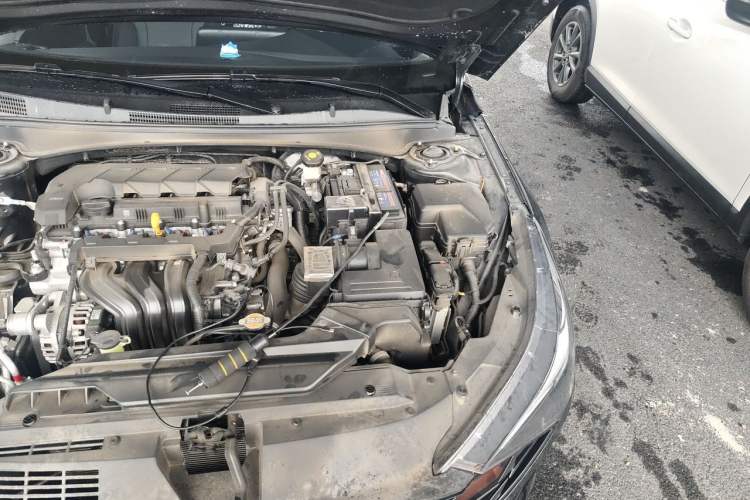Used Hyundai Elantra 2022 240TGDi DCT GLX Black Knight Limited Edition Engine Bay Left