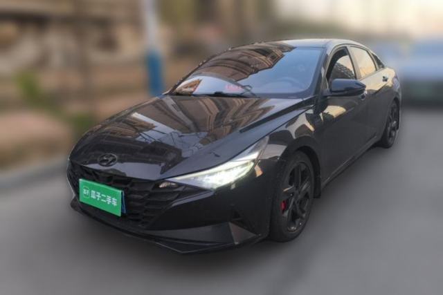 Used Hyundai Elantra 2022 1.5L CVT LUX Black Knight Limited Edition