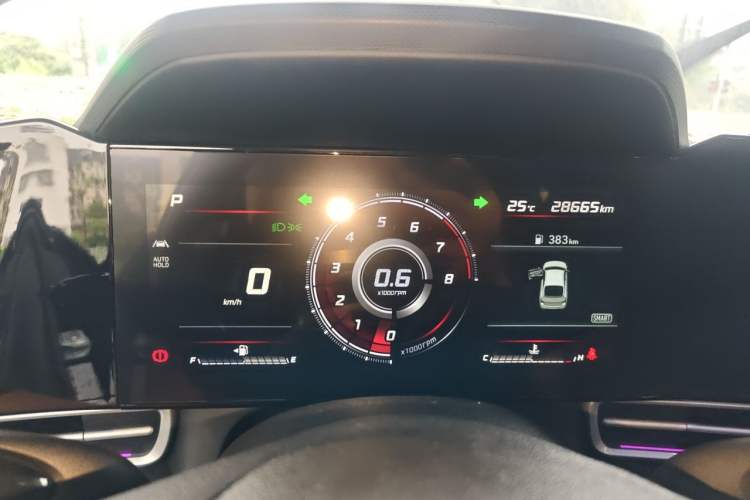 Used Hyundai Elantra 2022 240TGDi DCT GLX Black Knight Limited Edition Instrument Cluster