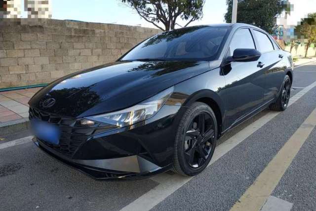 Used Hyundai Elantra 2022 1.5L CVT LUX Black Knight Limited Edition