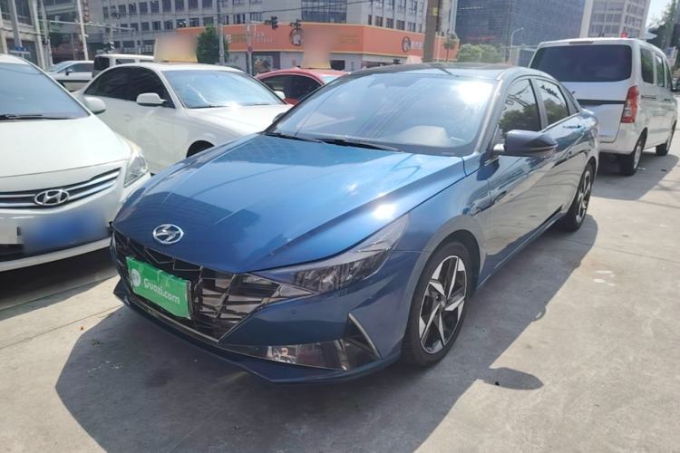 Used Hyundai Elantra 2022 240TGDi DCT LUX Prestige Edition Guazi used car, China used car export, Used car for sale, Used Hyundai cars, Cheapest cars for sale