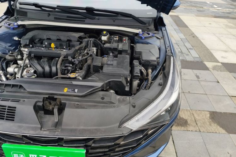 Used Hyundai Elantra 2022 1.5L CVT GLX Elite Edition Engine Bay Left
