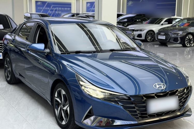 Used Hyundai Elantra 2022 1.5L CVT LUX Prestige Edition Exterior 2