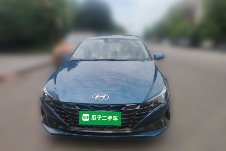 Used Hyundai Elantra 2022 1.5L CVT GLX Elite Edition Front