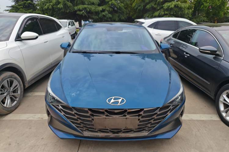 Used Hyundai Elantra 2022 1.5L CVT GLX Elite Edition Front