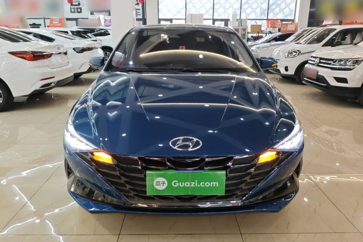 Used Hyundai Elantra 2022 1.5L CVT LUX Prestige Edition Front