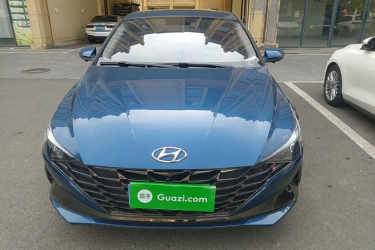 Used Hyundai Elantra 2022 1.5L CVT GLX Elite Edition Front