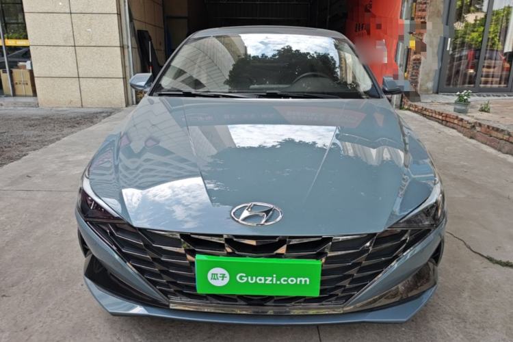 Used Hyundai Elantra 2022 1.5L CVT LUX Prestige Edition Front