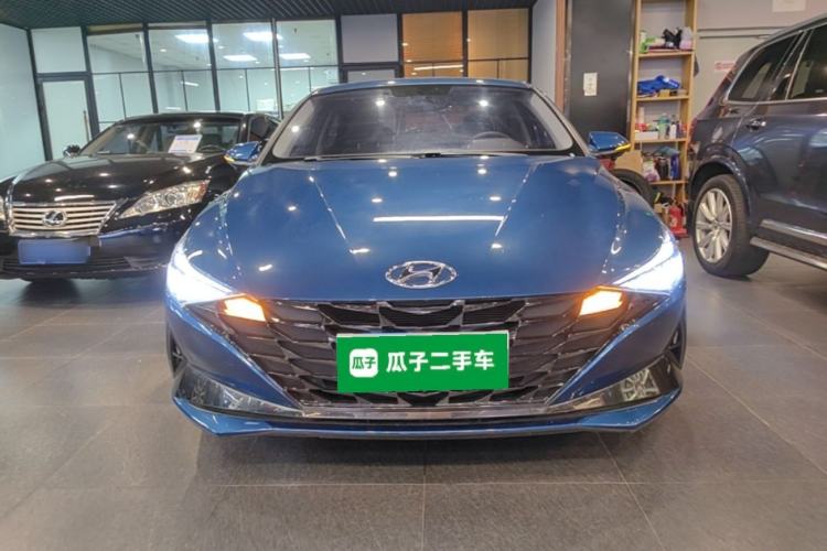 Used Hyundai Elantra 2022 1.5L CVT GLX Elite Edition Front