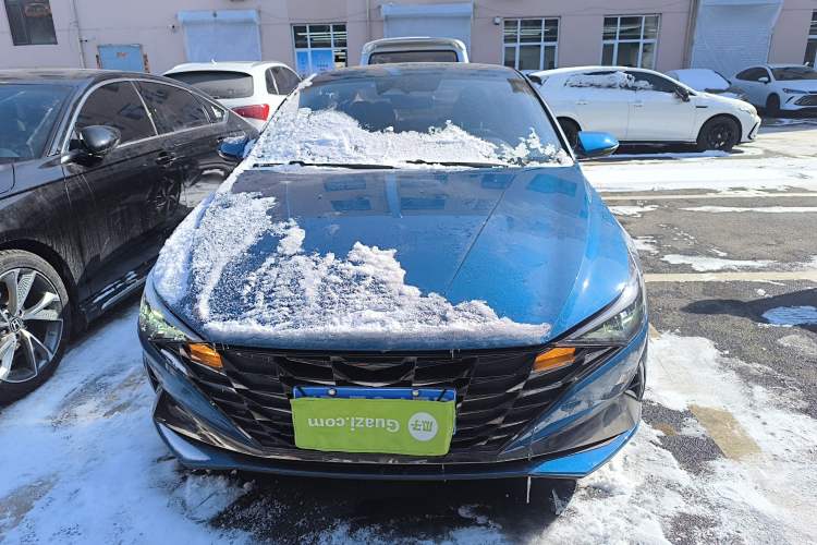 Used Hyundai Elantra 2022 1.5L CVT LUX Prestige Edition Front