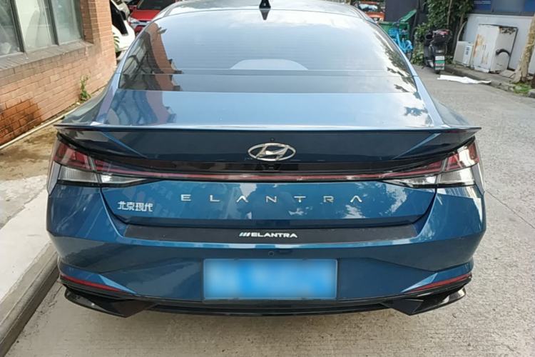 Used Hyundai Elantra 2022 1.5L CVT LUX Prestige Edition Rear