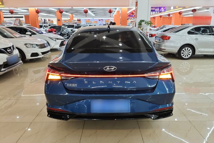 Used Hyundai Elantra 2022 1.5L CVT LUX Prestige Edition Rear