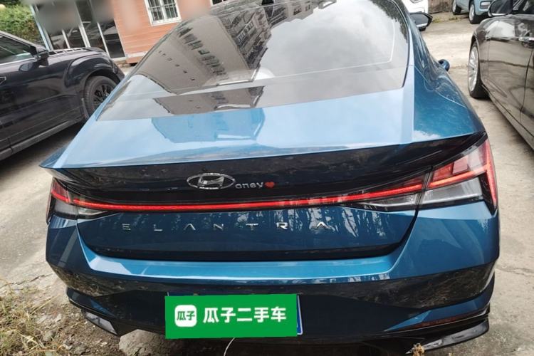 Used Hyundai Elantra 2022 1.5L CVT LUX Prestige Edition Rear
