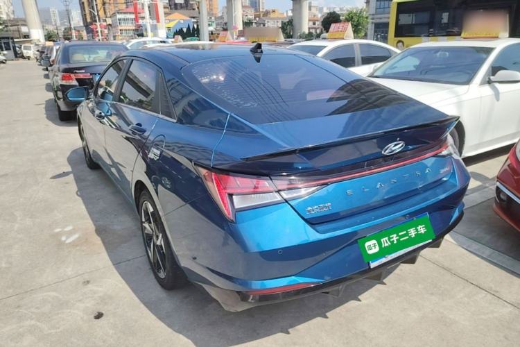 Used Hyundai Elantra 2022 240TGDi DCT LUX Prestige Edition Rear Left 45 Deg