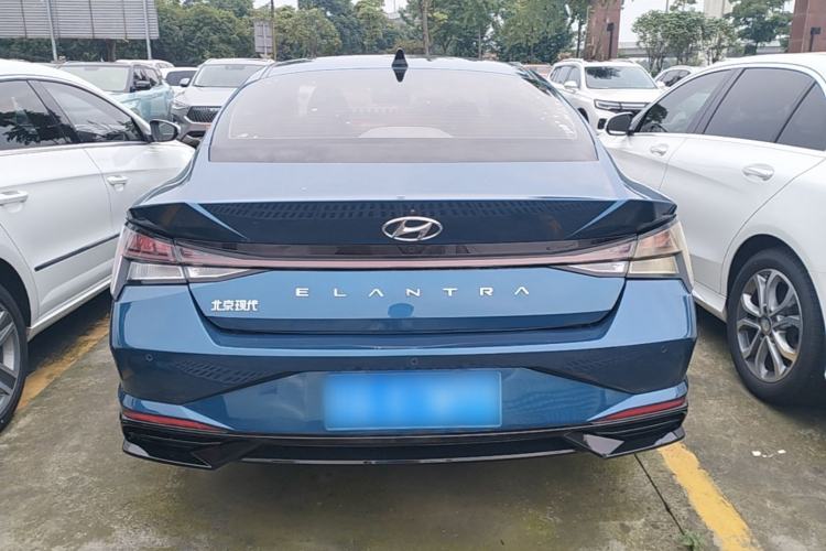 Used Hyundai Elantra 2022 1.5L CVT LUX Prestige Edition Rear