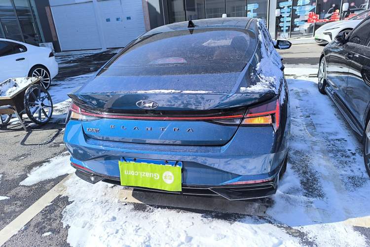 Used Hyundai Elantra 2022 1.5L CVT LUX Prestige Edition Rear