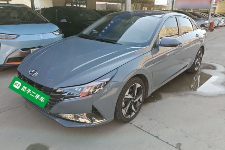 Used Hyundai Elantra 2022 1.5L CVT LUX Prestige Edition Guazi used car, China used car export, Used car for sale, Used cars, Cheapest cars for sale