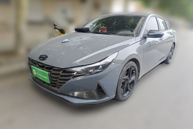 Used Hyundai Elantra 2022 1.5L CVT LUX Black Knight Limited Edition Guazi used car, China used car export, Used car for sale, Used  cars, Cheapest cars for sale