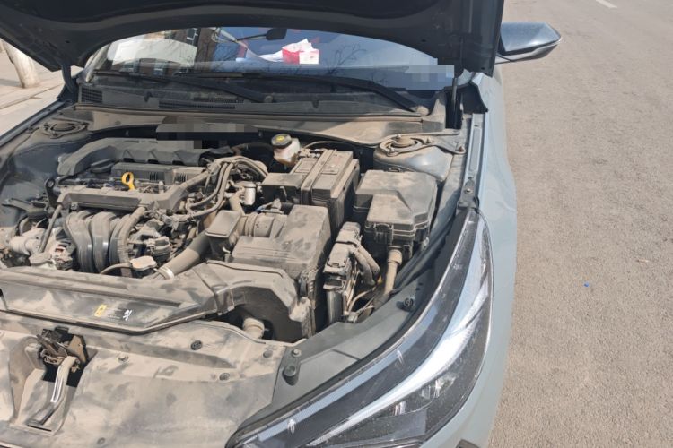 Used Hyundai Elantra 2022 1.5L CVT LUX Prestige Edition Engine Bay Left